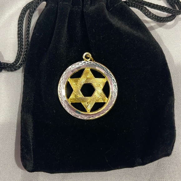 Star of David Silver and Goldtone Jewelry - Picture 1 of 2